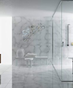 aooyaoo Circle Mirror DIY Wall Sticker Wall Decoration 24pcs Grey 29 51baJVVI gL