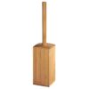 iDesign Formbu Bamboo Toilet Bowl Brush and Holder Set - 3.6" x 3.6" x 17.5" 44 51bcaZWTc L