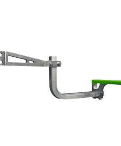 Alternative view of Green Touch Industries Xtreme Pro Series 2 Position Maximum Security One Lock System Line Trimmer Rack with Aluminum Mounting Blocks 1
