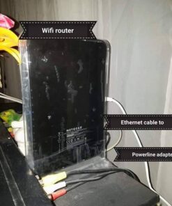 NETGEAR PowerLINE 1000 Mbps WiFi, 802.11ac, 1 Gigabit Port - Essentials Edition (PLW1010-100NAS) 56 51bifFbKAfL