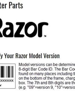 Razor E100 Twist Throttle & Controller Electrical Kit - E100 / E125 (V10+), E150 (V1+), eSpark - OEM Part #W13111612164 6 51brog8cTuL