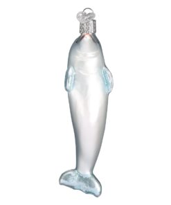 Old World Christmas Ornaments: Sea and Water Animals Glass Blown Ornaments for Christmas Tree, Playful Dolphin 10 51btBAPxz8L