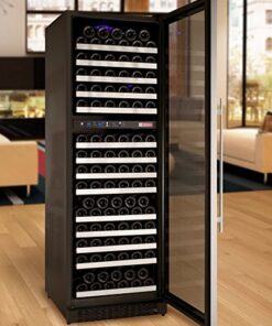 Allavino VSWR172-2SSRN FlexCount Series 172 Bottle Dual Zone Wine Refrigerator with Right Hinge Stainless Steel 17 51by6UxO6NL