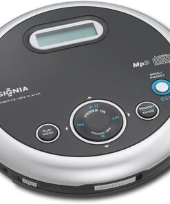 Insignia NS-P5113 Portable CD Player with FM Tuner and MP3 Playback, Black