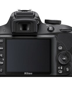 Nikon D3300 DX-format DSLR Kit w/ 18-55mm DX VR II & 55-200mm DX VR II Zoom Lenses and Case (Black) 31 51c9jLj2pyL