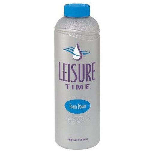 Leisure Time HQ Foam Down for Spas and Hot Tubs, 1-Quart 1-Pack