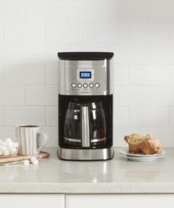 Cuisinart Coffee Maker, 14-Cup Glass Carafe, Fully Automatic for Brew Strength Control & 1-4 Cup Setting, Stainless Steel, DCC-3200P1 Standard Packaging 29 51cZ33HnVKL