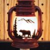 Electric Night Light Lantern with Bear Scene, 6-inch 49 51ceqcY 9wL