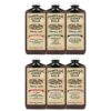 Leather Milk Complete Leather Care Kit. Leather Conditioner, Cleaner and Protector Set. No. 1-6 Full Set (6 Bottles!) - All Natural, Non-Toxic. Made in The USA. 2 Sizes. Includes 6 Applicator Pads! 12 oz