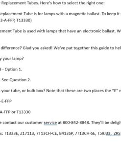 OttLite 13W Replacement Tube Light Bulb with Electronic Ballast Bulb - Compact Fluorescent Light Replacement - Bright Natural Daylight for Bedroom & Living Room - Low Heat & Glare Type E Light Bulb 15 51chvtcSiFL 1