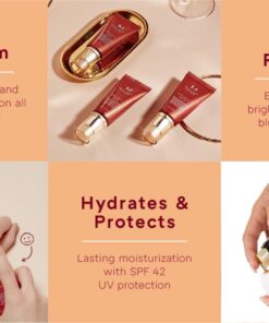 MISSHA M Perfect BB Cream No.23 Natural Beige for Light with Neutral Skin Tone SPF 42 PA +++ 1.69 Fl Oz - Tinted Moisturizer for face with SPF 1.69 Fl Oz (Pack of 1) No.23 (Natural Beige) 31 51cxBzlXTmL