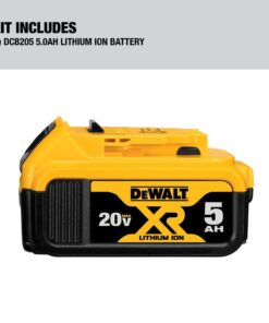 DEWALT 20V MAX XR Battery, Lithium Ion, 5.0Ah (DCB205) 16 51d 4IhKr6L