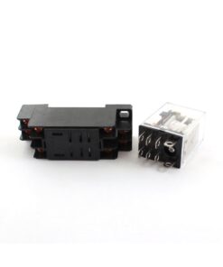 uxcell 2PCS JQX-13F DC12V Coil DPDT 8Pin Power Electromagnetic Relay w Socket 5 51d1jeieYDL