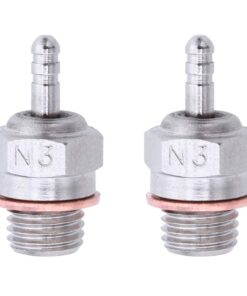 Alternative view of Hobbypark 2pcs 70117 Duty Glow Plug #3 N3 Hot Spark Nitro Engine Parts Replace OS 8 For Traxxas Kyosho HSP HPI Redcat 1/8 1:10th RC Car Truck Buggy