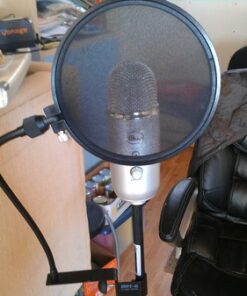 Nady MPF-6 6-Inch Clamp On Microphone Pop Filter with Flexible Gooseneck and Metal Stabilizing Arm Pop Filter with Stablizing Arm 26 51dDseW9IBL