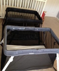 Guava Lotus Travel Crib with Lightweight Backpack Design | Certified Baby Safe Portable Crib | Folding Play Yard with Comfy Mattress for Babies & Toddlers | Compact Baby Travel Bed 39 51dL G48MVL