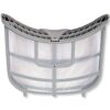 LG ADQ73373201 Genuine OEM Lint Filter Assembly (Gray) for LG Gas or Electric Dryers