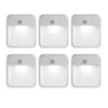 Mr. Beams MB726 Battery Powered Motion Sensing LED Stick Anywhere Night Light, 6-Pack, White, 6 Count 31 51dhhus3DL