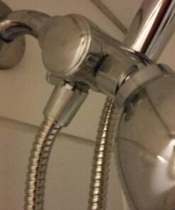 PowerSpa All-Chrome 7-Color LED Shower Head/Hand Held Shower High Pressure Twin Combo Showerhead System with Air Turbo Technology - Includes Premium Stainless Steel Hose and 3-way Water Diverter 33 51di4WQZZRL