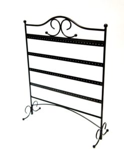 Alternative view of Mango Steam Jewelry Organizer for Hanging Earrings Black