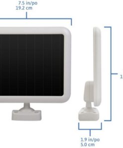 Sunforce 82153 150-LED Triple Head Solar Motion Light, 1000 Lumen Output, 30ft. (9.1m) Detection Distance, 180 Degrees Detection Range, Fully Weather Resistant & can be Mounted Almost Anywhere, White Standard | 1000 Lumen 26 51dlkig7vvL