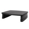 Amazon Basics Adjustable Computer Monitor Riser Desk Stand for Reduced Neck Strain - Fits Monitors, Laptops Up to 22lbs, Black 1-Pack 37 51e81e4tJ1L