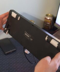 Redragon K552 Mechanical Gaming Keyboard 87 Key Rainbow LED Backlit Wired with Anti-Dust Proof Switches for Windows PC (Black Keyboard, Red Switches) 87 Key Red Switch Black 34 51eBkegbxmL