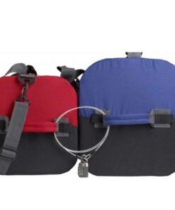 TSA-Accepted Luggage Locks with TravelSentry: 3-Dial Combination Lock + 48" Coated Steel Cable, the Smartest Safety Lock on the Market - Grey One Size 14 51eC0s72qCL