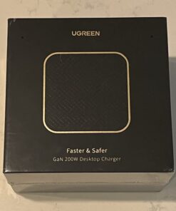 UGREEN 200W USB C Charger, Nexode 6 Ports GaN Desktop Charger, Charging Station Compatible with MacBook Pro/Air M1 M2, iPad Pro/Air, iPhone 15 Pro Max/14, Galaxy S23 Ultra, Steam Deck, Dell XPS 53 51eCRWwgRlL