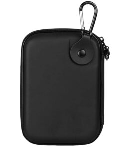 Lacdo Hard Drive Carrying Case for Seagate Portable Expansion Seagate Backup Plus Slim One Touch 1TB 2TB 3TB 4TB 5TB Portable External Hard Drive USB 3.0 2.5 Inch HDD EVA Shockproof Travel Bag, Black 37 51eEVDKh38L