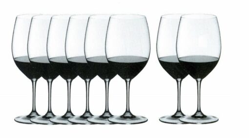 Riedel Vinum Bordeaux Crystal Wine Glasses, Pay 6 Get 8