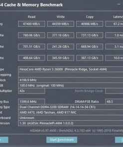 AMD Ryzen 5 2600X Processor with Wraith Spire Cooler - YD260XBCAFBOX 52 51eNaYlu vL