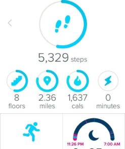 Fitbit One Wireless Activity Plus Sleep Tracker, Burgundy 56 51eOiUIRr L