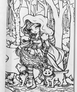 Mermaids, Fairies, & Other Girls of Whimsy Coloring Book: 50 Fan Favs 54 51ePrS30PTL