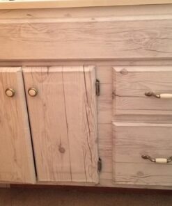 ROSEROSA Peel and Stick PVC Reclaimed Wood Self-Adhesive Wallpaper Covering Countertop Backsplash Panel White (22344 : 1.64 Feet X 9.84 Feet) 32 51eRNacx4jL