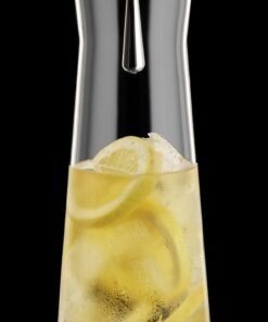 Simax Jug Decanter for Water INDIS 1.1L Wine Juice, Metal klid, one size, clear 10 51eSntG1oyL