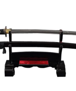 Handmade Sword - Samurai Katana Sword, Battle Ready, Hand Forged, 1045 Carbon Steel, Heat Tempered, Full Tang, Sharp, Wooden Scabbard Demi-God 10 51eXJrs xL