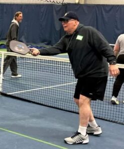 niupipo Pickleball Paddles, USAPA Approved Pro Graphite Pickleball Paddle/Paddles Set, Polypropylene Honeycomb Core, Cushion 4.72In Grip, Portable Bag/Paddle Cover, Lightweight Pickleball Racket Black 29 51eZIAbG SL