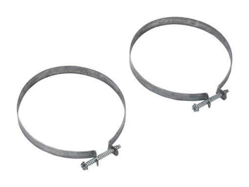 Whirlpool 4396008RP Genuine OEM Vent Clamps For Dryers, Set of 2– Replaces 1178856, 1200310, 14214619, 4396008, 4396008R, AH1485887, EA1485887, PS1485887