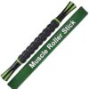 Naipo Muscle Roller Stick - Sports Massage Stick for Relax and Relieve Muscle Soreness, Legs and Back Recovery - 18" in Black Green 51 51efoVGHitL