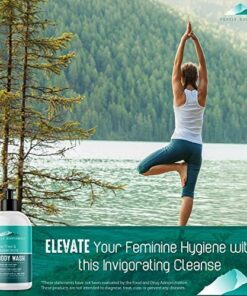 PURELY NORTHWEST-Natural Tea Tree & Peppermint Body Wash for Men & Women-Refreshing Daily Soap for Body Odor & Hygiene, Acne-Effectively Soothes Jock Itch, Chafing & Athletes Foot-Discolored Nails-9oz 9 Fl Oz (Pack of 1) 34 51ehGvofQBL 1