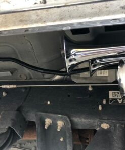 MPC 4 Trumpet Train Air Horn Kit - Fits Almost Any Vehicle: Truck, Car, Jeep, SUV. Includes Four Chrome Trumpets with All-In-One Air System: 110 PSI, 12-Volt Air Compressor, Tank, & More. Complete Kit 32 51ekeYwHf7L 1