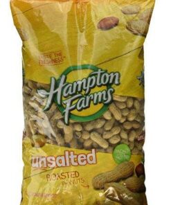 Hampton Farms - USA Grown All-Natural - Fancy Roasted In-Shell Unsalted Peanuts - 5 lb. Bag Basic pack 33 51ewpMxYlDL