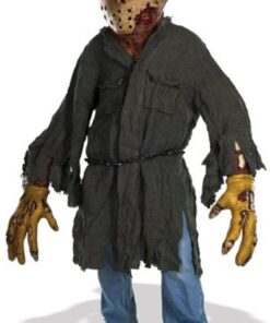 Rubie's mens Creature Reacher Deluxe Oversized Mask and Costume Jason Voorhees Standard