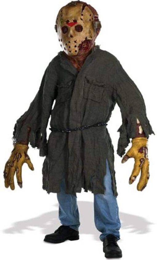 Rubie's mens Creature Reacher Deluxe Oversized Mask and Costume Jason Voorhees Standard