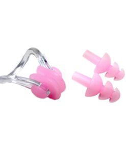Zooshine 6 Sets Waterproof Silicone Swimming Earplugs Nose Clip Plugs,Ear & Nose Protector Swimming Sets Box Package 14 51f3YL9hjIL
