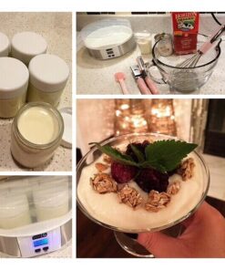 Dash DSY007CM Yogurt Maker Machine With Steel Base Digital Display Auto Timer, Stainless 19 51f4Dru6TnL