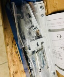 WALI Universal Projector Mount, Projector Ceiling Mount with 25.6'' Extendable Arms, Projector Mounting for Ceiling Adjustable Height Holds up to 44 lbs Projector Holder/Hanger (PM-001-W), White 47 51f63dk AlL