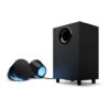 Logitech G560 PC Gaming Speaker System with 7.1 DTS:X Ultra Surround Sound, Game based LIGHTSYNC RGB, Two Speakers and Subwoofer, Bluetooth, USB, Immersive Gaming Experience - Black 34 51fBODtSLnL