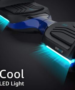 MAGIC HOVER Hoverboard for Kids Teenagers Adults, Self Balancing Scooter with Music Speaker App, 6.5 Inch Swift with Flashed Wheel Smart, UL2272 Certificated 2-blue 9 51fFjb12p4L